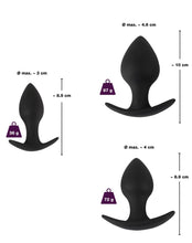 Lade das Bild in den Galerie-Viewer, Black Velvets Anal trainer Set