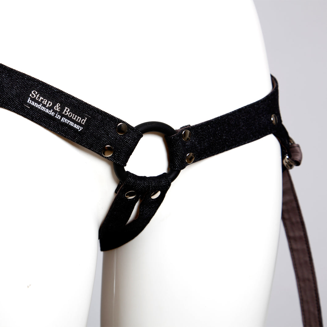 Strap&Bound Harness Denim Grey